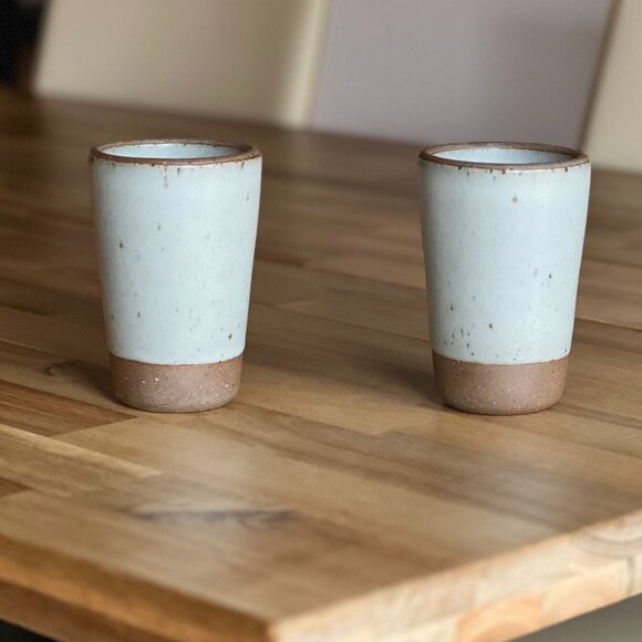 East Fork Tumblers Set of 2 in Soapstone - Picture 1 of 3